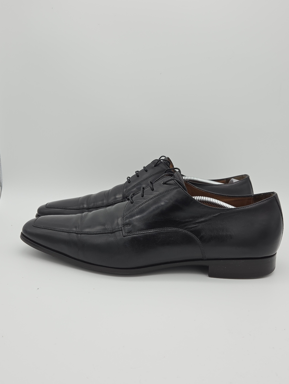 Santoni Black Oxford‎ Dress Shoes Size 13